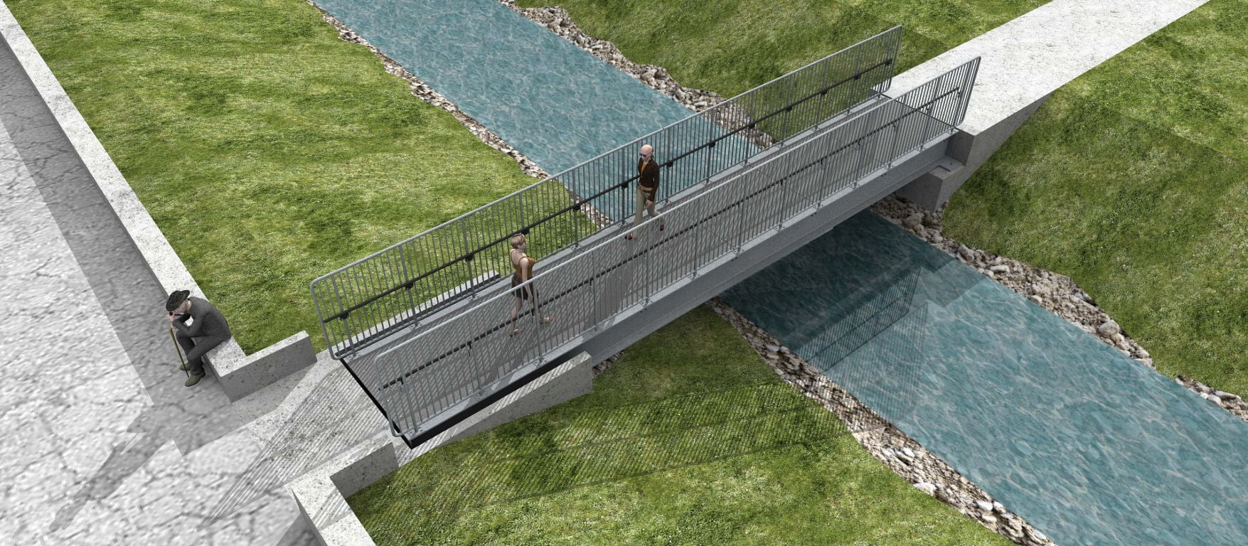 How To Build A Pedestrian Bridge - Image to u